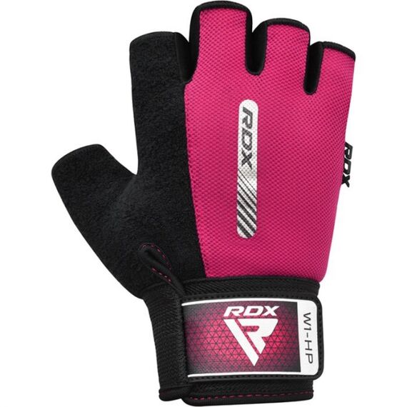 Gym Gloves W1 – Half Finger, Size: M, Colour: Rosa, 6 image
