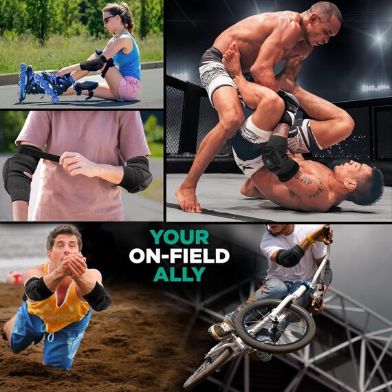 Ellenbogenschutz, Bekleidungsgrösse: L, Farbe: Rot, 4 image