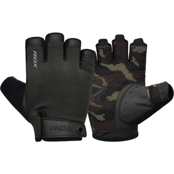 Gym Gloves T2 – Half Finger, Size: XL, Colour: Braun, 4 image