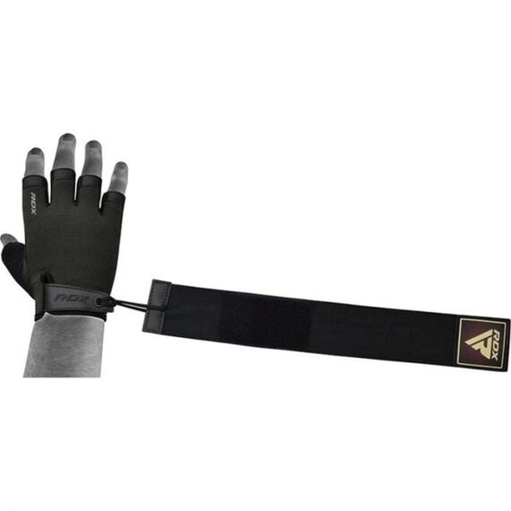 Gym Gloves T2 – Half Finger, Size: XL, Colour: Braun, 6 image