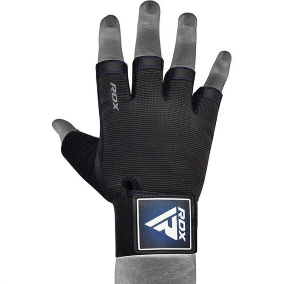 Gym Gloves T2 – Half Finger, Size: M, Colour: Blue