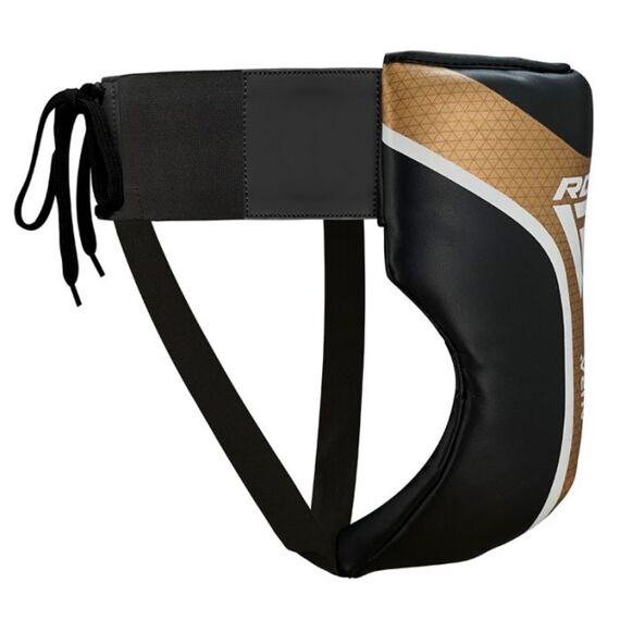 RDX Groin Guard Aura Plus T-17 Black/Golden-Xl+, Size: XL, Colour: Gold, 4 image