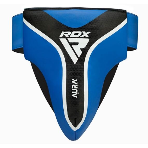 RDX Groin Guard Aura Plus T-17 Blue/Black-S+, Size: S, Colour: Blue