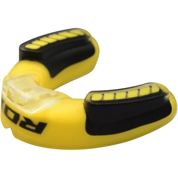 Gel Gum Shield Mouth Guard Yellow, Taglia: Taglia unica, Colore: Giallo , 2 image