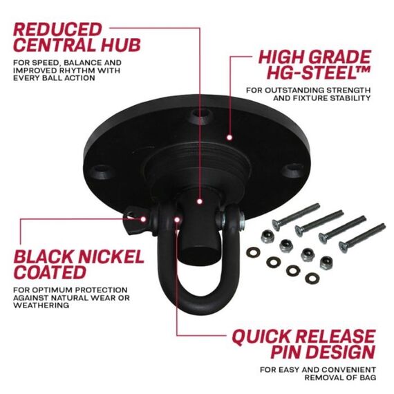 Iron Swivel Black Regular, Colore: Nero, 2 image