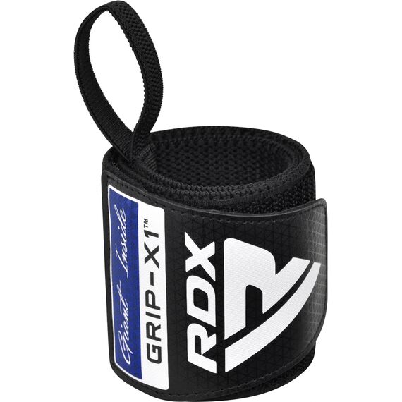 RDX Wrist Support Wraps for Weight Lifting, Taglia: Taglia unica, Colore: Blu 