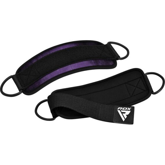 Ankle straps for cable machine – 1 pair, Size: One Size, Colour: Violett, 5 image