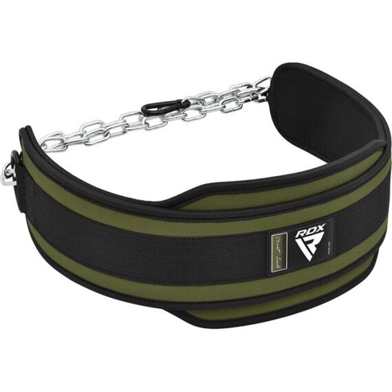 Ceinture pour Dips lestés, Couleur: Vert, 6 image