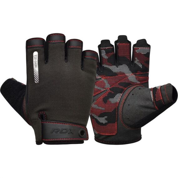 Gants de musculation T2 – Doigts coupés, Taille: M, Couleur: Noir