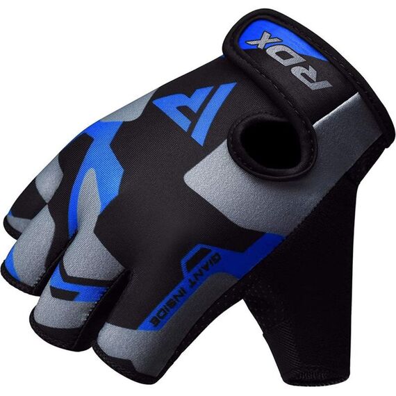 Gym Gloves Sumblimation F6 Blue-L, Taglia: L, Colore: Blu , 5 image