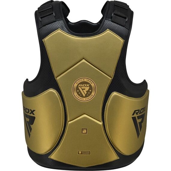 Chest Guard Mark Pro Training Tri Lira 1 Golden, Size: One Size, Colour: Gold