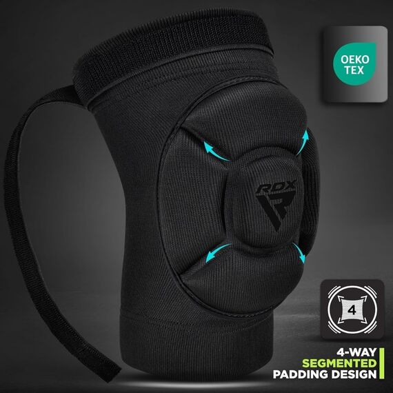 Genouillères MMA, Taille: M, Couleur: Noir, 3 image