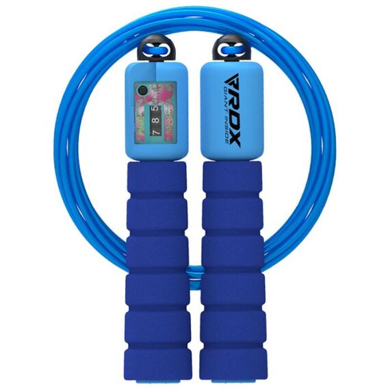 Skipping Rope Kids Plastic Abs Blue-10Ft (17606), Colour: Blue, Length: 3.10m