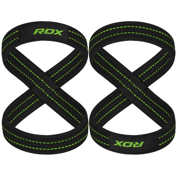 RDX Gym Lifting Cotton Straps, Size: S, Colour: Green