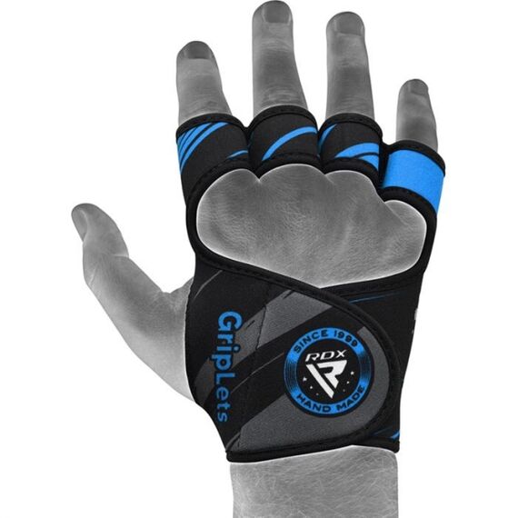 Gewichtheberhandschuhe, Farbe: Blau, Grösse : L-XL, 2 image