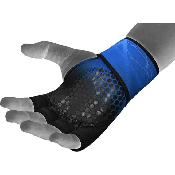 Gants de Musculation, Couleur: Bleu, Taille ne pas utiliser: S-M, 3 image