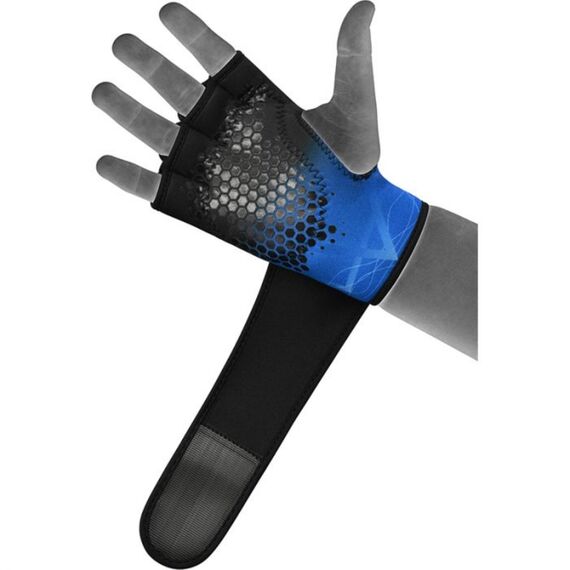 Gants de Musculation, Couleur: Bleu, Taille ne pas utiliser: S-M, 4 image