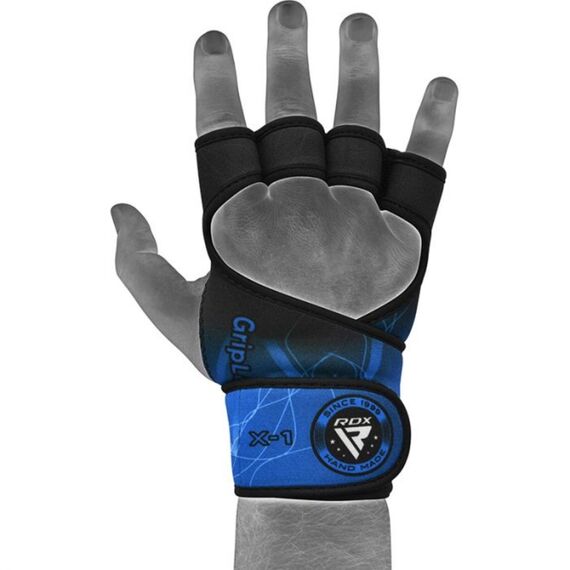 Gants de Musculation, Couleur: Bleu, Taille ne pas utiliser: S-M, 6 image