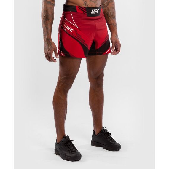 UFC Authentic Fight Night Men's Shorts - Short Fit, Colour: Rot, Size: L, 3 image