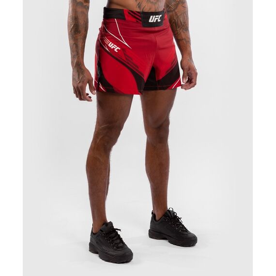Fightshort  UFC Authentic Fight Night - Coupe Courte, Couleur: Rouge, Taille ne pas utiliser: XL, 4 image
