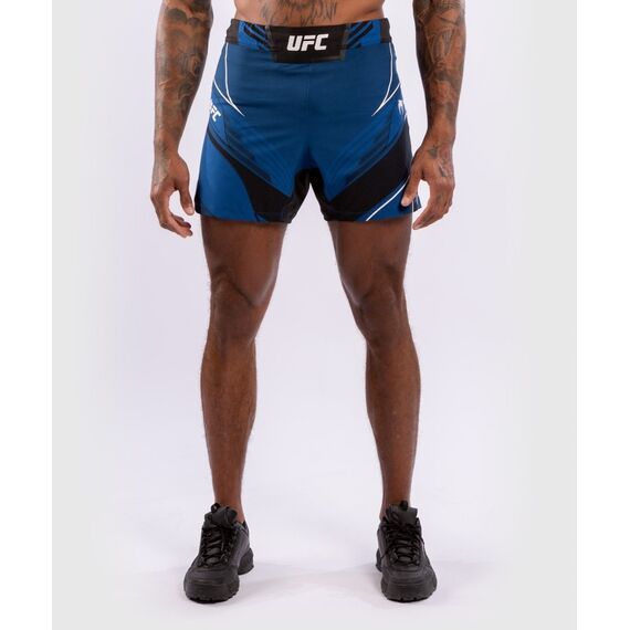 UFC Authentic Fight Night Men's Shorts - Short Fit, Colore: Blu , Size: M
