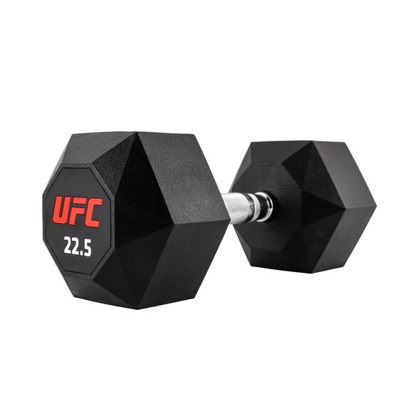 UFC Octagon Dumbbell-22.5kg, Colour: Schwarz, Additional Weight: 22.5 kg, 5 image