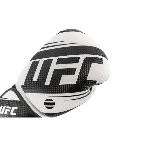 UFC PRO Performance Rush Training Boxing Gloves – White/Black – 14OZ, Colour: Weiss, OZ: 14oz, 9 image