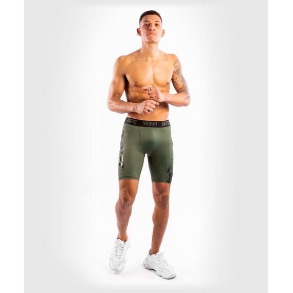 Short de Vale Tudo  UFC Authentic Fight Week, Taille: S, Couleur: Kaki, Taille ne pas utiliser: S, 5 image