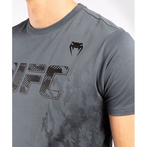 UFC Authentic Fight Week Men's Short Sleeve T-shirt, Colour: Grey, Size: XL, 5 image