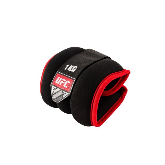 UFC Weighted ankle bracelets 2 x 1 Kg, Colour: Schwarz, Additional Weight: 2 kg, 6 image