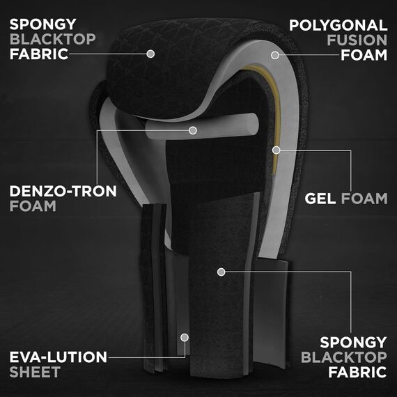 Boxhandschuhe Rex F4 – Blau/Schwarz – 12oz, Farbe: Blau, OZ: 12oz, 5 image