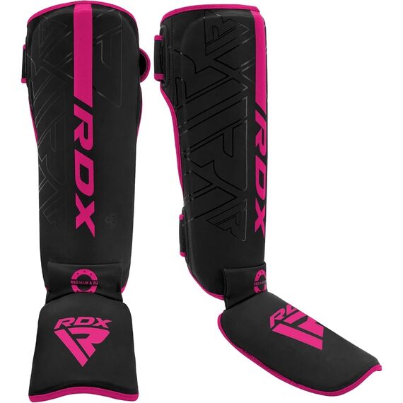 Shin Guards RDX F6 KARA - Black/Pink - L, 4 image