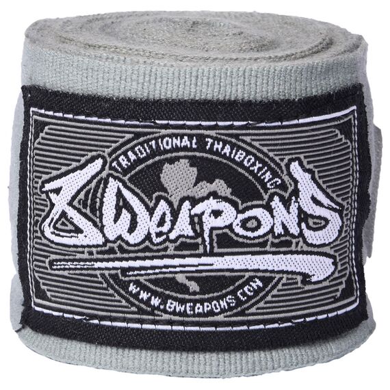 8 Weapons Handwraps semi-elastic, Colour: Grey, Length: 5.0m, 2 image