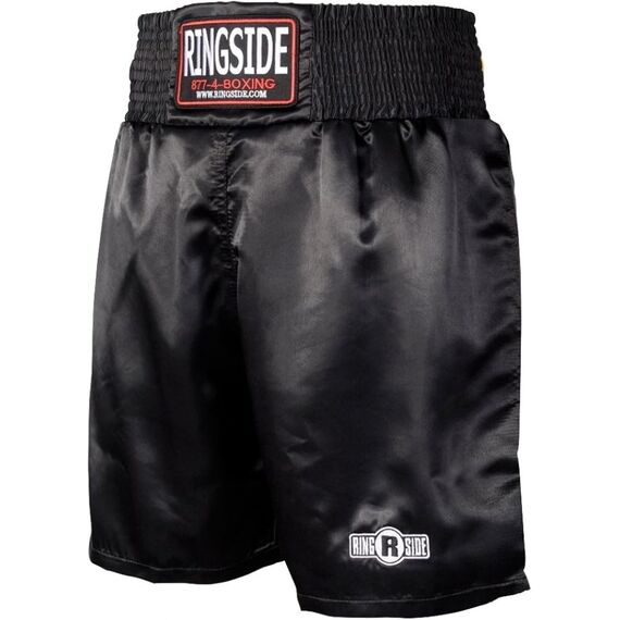 Shorts de boxe Pro Ringside, Taille: XL, Couleur: Noir