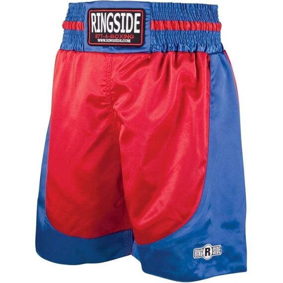 Ringside Pro-Style Boxing Trunks, Size: S, Colour: Rot
