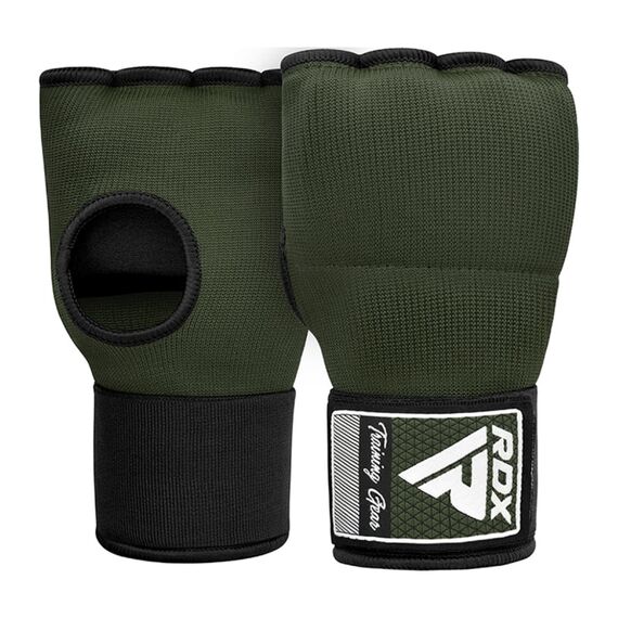 Sous-Gants de Boxe RDX Vert – Taille XL, Taille: XL, Couleur: Kaki, 5 image