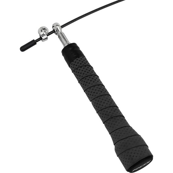 Corde à sauter avec poignées antidérapantes C11, Couleur: Noir, Longueur: 3.04m, 2 image