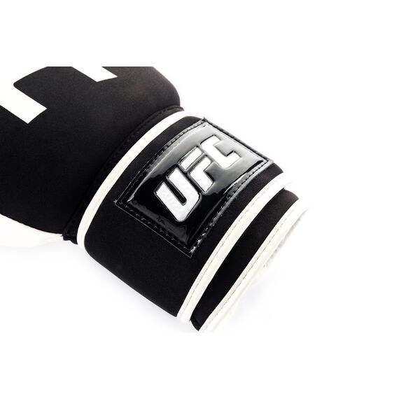 UFC PRO Washable Boxing Gloves – Black/White – M, Size: M, Colour: Weiss, OZ: 12oz, 3 image