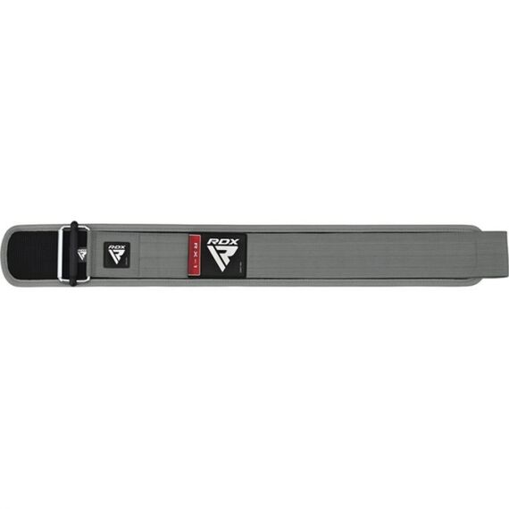 RDX RX1 Weightlifting Belt – Comfort and back support, Taglia: L, Colore: Grigio, 5 image