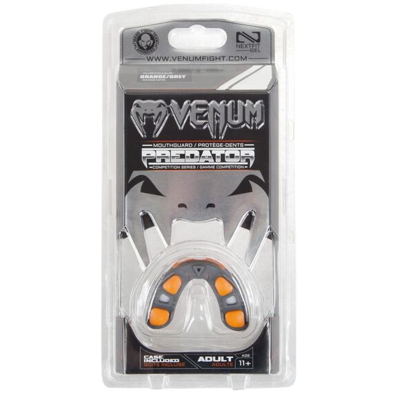 Paradenti Venum Predator – Arancione / Grigio, Taglia: Taglia unica, Colore: Arancione, 3 image