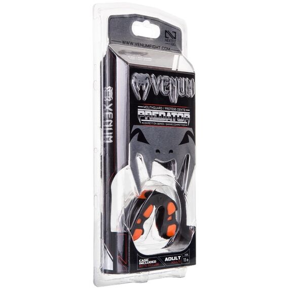 Mouthguard Venum Predator – Black / Neon Orange, Colour: Orange, 5 image
