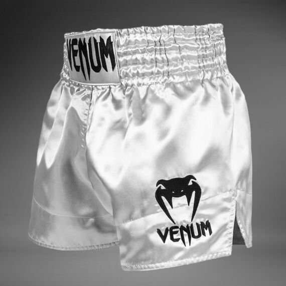Venum Classic Muay Thai Shorts Silver/Black L, Taglia: L, Colore: Argento, 3 image