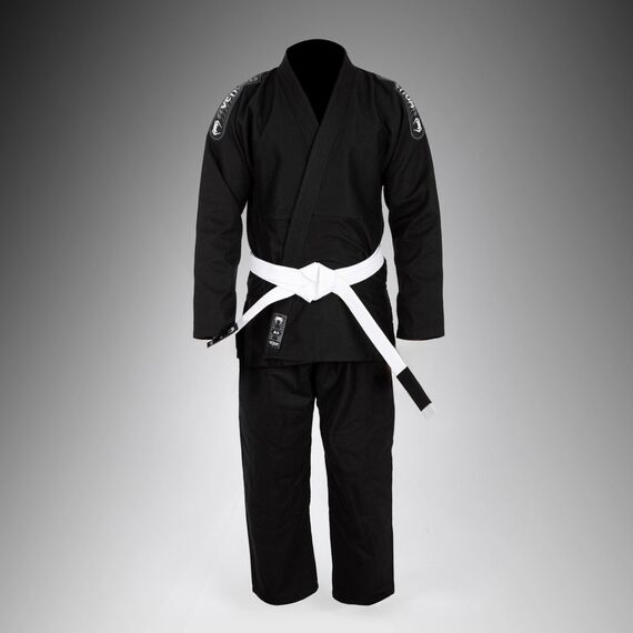 Venum First Kimono BJJ Nero A5, Colore: Nero, Taglia (Kimono): A5 193-198 cm