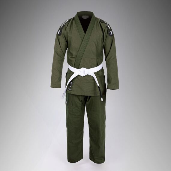 Venum First Kimono BJJ Kaki A1, Colore: Khaki, Taglia (Kimono): A1 159-163 cm