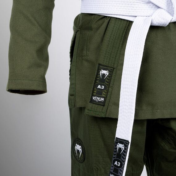Venum First Kimono BJJ Kaki A1, Colore: Khaki, Taglia (Kimono): A1 159-163 cm, 3 image