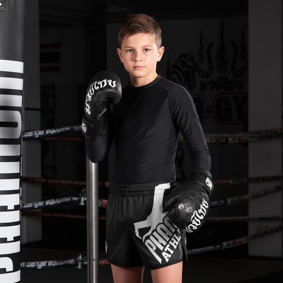 Gants de boxe enfant Muay Thai Phantom – 8 oz, Couleur: Noir, oz: 8oz, 3 image