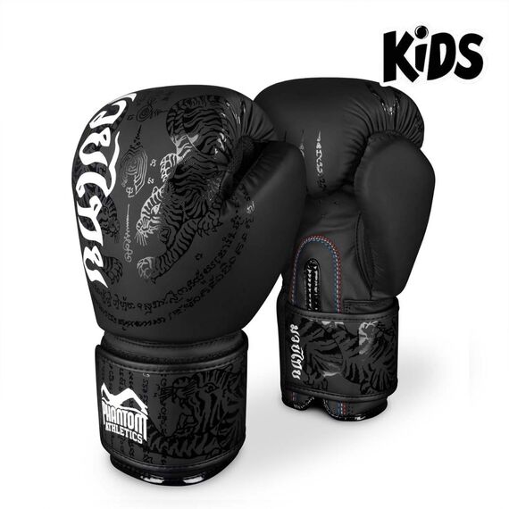 Gants de boxe enfant Muay Thai Phantom – 8 oz, Couleur: Noir, oz: 8oz, 8 image