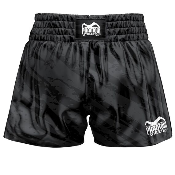 Muay Thai Shorts Camo Tiger Phantom – Grau – L, Bekleidungsgrösse: L, Farbe: Schwarz, 2 image