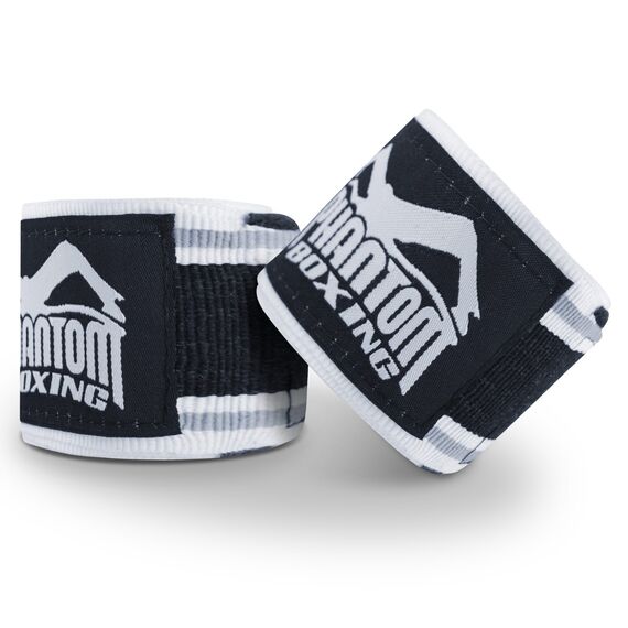 Boxing Hand Wraps Phantom MT-Pro – White – 250 cm, Colour: Weiss, Length: 2.5m