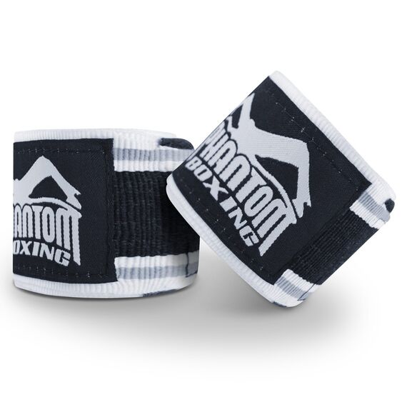 Boxing Hand Wraps Phantom MT-Pro – White – 450 cm, Colour: Weiss, Length: 4.0m